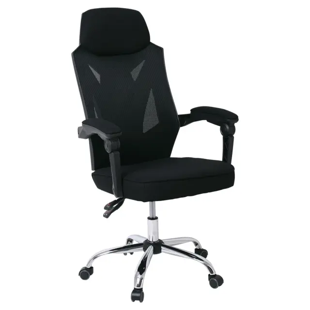 Πολυθρόνα BF9450 Relax Μαύρο Mesh/PP