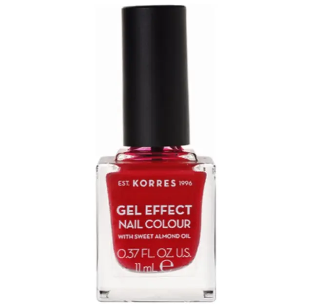 ΚΟΡΡΕΣ Βερνίκι Νυχιών Gel Effect Nail Color 51 Rosy Red 11ml