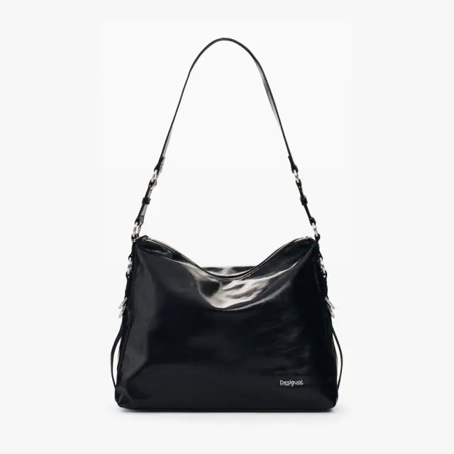 Desigual - Γυναικεία Τσάντα Ώμου Nexus Luma 26WAXP66-2000 Μαύρο 2