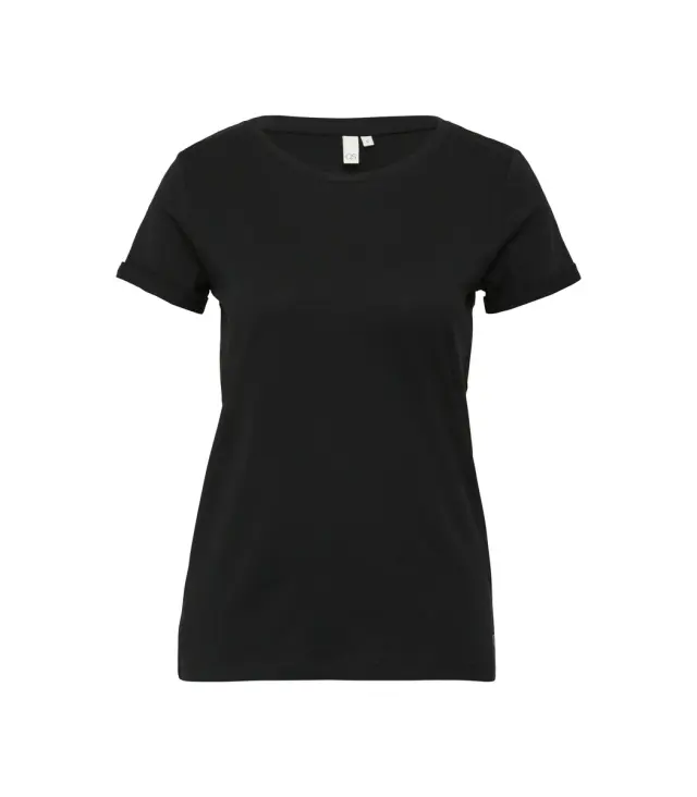 S'Oliver γυναικείο μονόχρωμο κοντομάνικο t-shirt 2163612-5