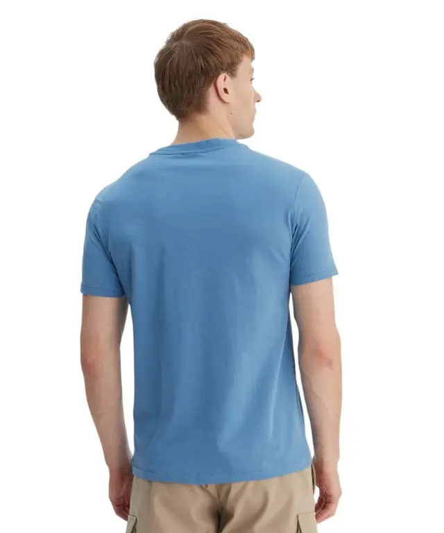 Napapijri - Ανδρικό T-shirt S-Mahsa SS NP0A4FZB-B9A Γαλάζιο - L 2