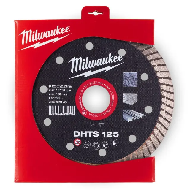 Δίσκος Διαμαντέ DHTS 125 125x22.23mm MILWAUKEE 2