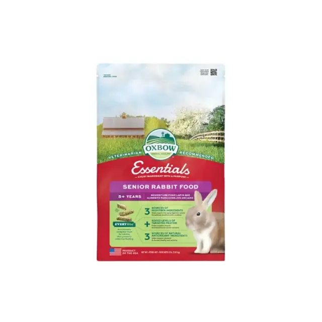 Oxbow Essentials Senior Rabbit Πλήρης Τροφή Κουνελιών 1.81kg