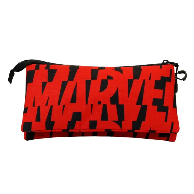 ΚΑΣΕΤΙΝΑ MARVEL RED ECO TRIPLE PENCIL CASE MARVEL CUT-03978 2