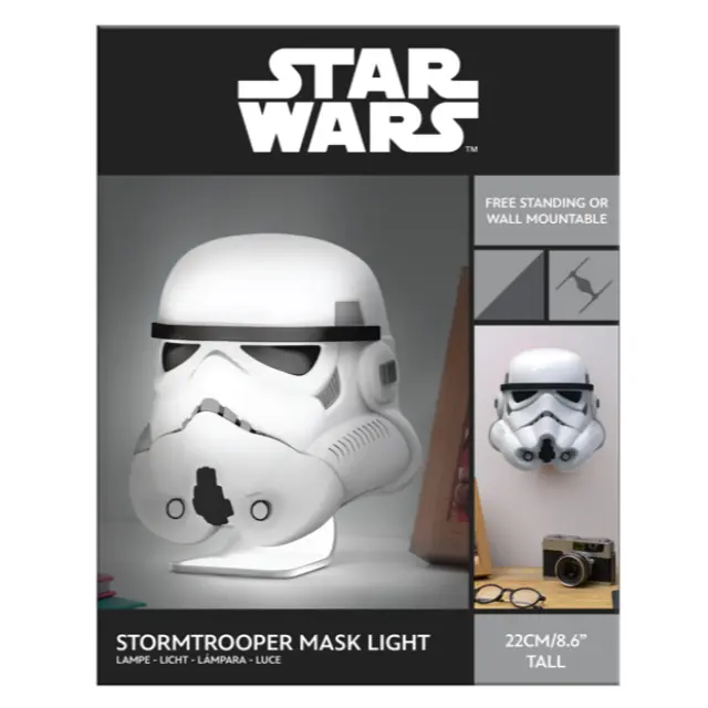 Φωτιστικό Διακοσμητικό STAR WARS - Stormtrooper Mask - Light 19cm PP13340SW