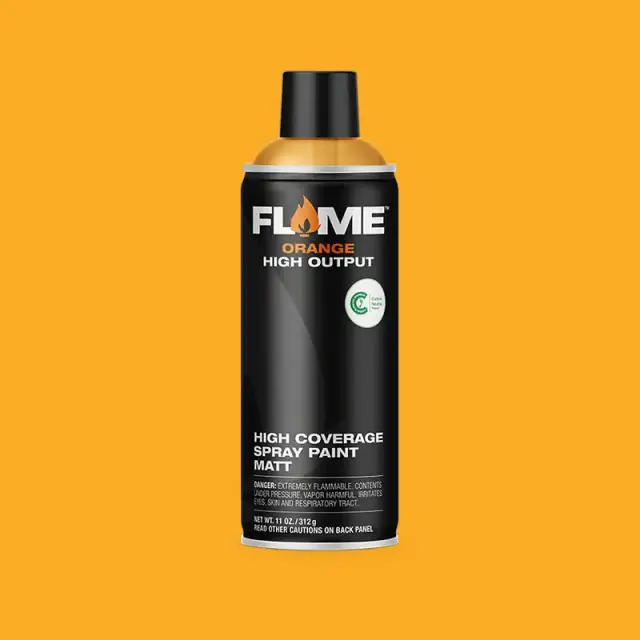 Flame Orange Spray Paint 400ml FO-111 Melon Dark
