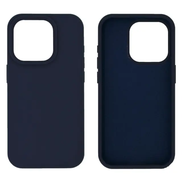 Θήκη Ancus Silicon Liquid για Apple iPhone 15 Pro Σκούρο Μπλε