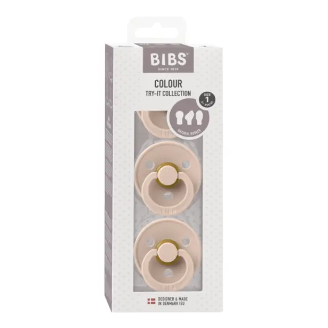 BIBS ΣΕΤ ΠΙΠΙΛΕΣ – TRY IT COLLECTION – BLUSH – ΚΑΟΥΤΣΟΥΚ 2