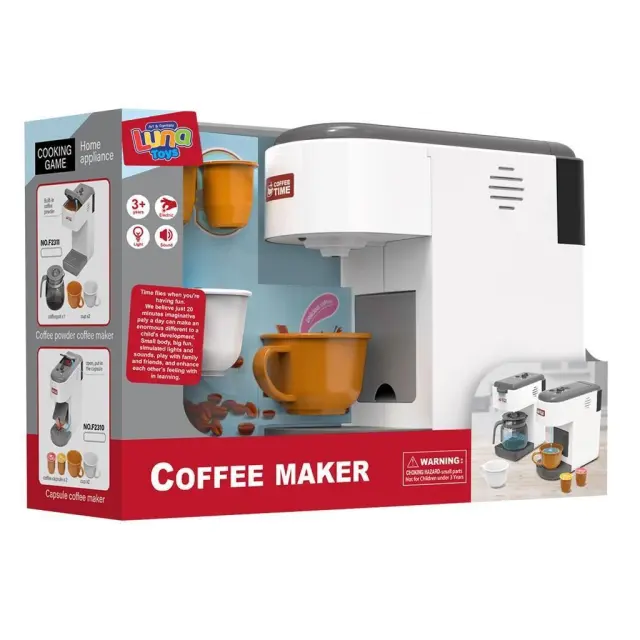 Μηχανή Espresso Luna Toys 17x9x20,6 εκ Με Ήχο Και Φως/ 0622853 (Luna)