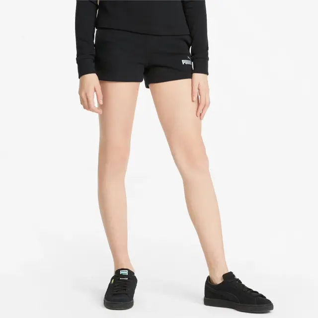 Puma Girl's Essentilas+ Train Shorts Μαύρο 846963-01 (Puma)