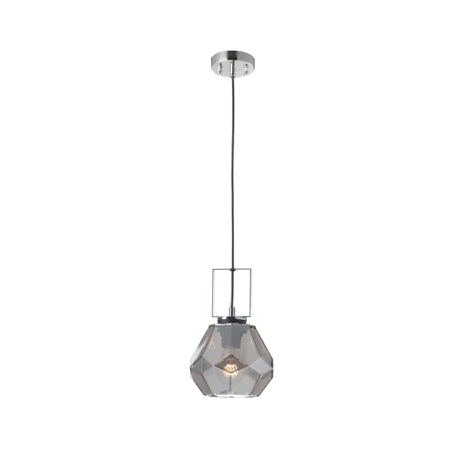 AcaLight Offer NETTO ΦΩΤΙΣΤΙΚΟ ΚΡΕΜΑΣΤΟ ΦΙΜΕ ΧΡΩΜΙΟ ΜΕΤΑΛΛΙΚΟ ΣΥΜΒΑΤΙΚΟ 1ΧΕ27 IP20 Φ180Χ1200mm