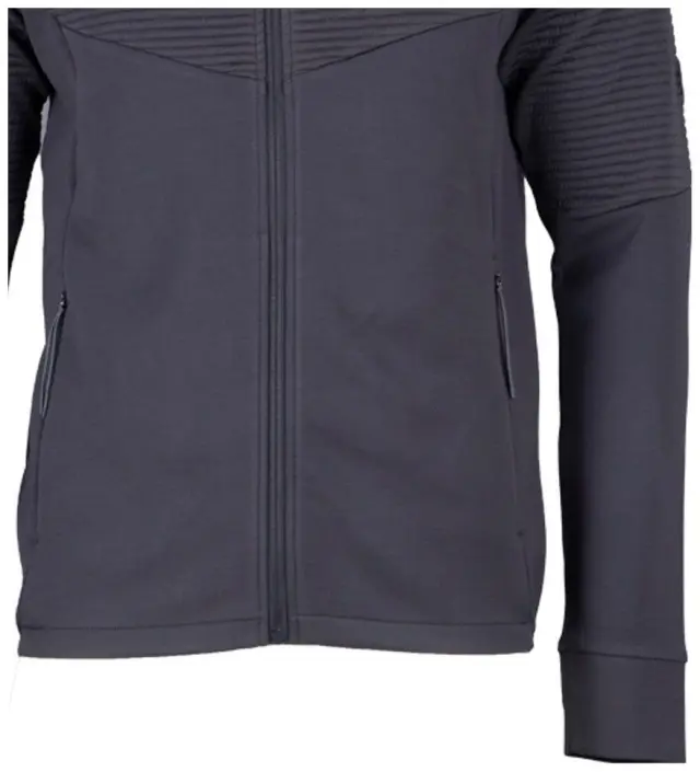 Jacket Rib Hoodie 407042M Carbon Ανδρική Ζακέτα Fleece GTS - 407042M-17 - L 3