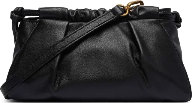Tommy Hilfiger Γυναικεία Μικρή Τσάντα Soft Leather Mini Crossover Μαύρο 2