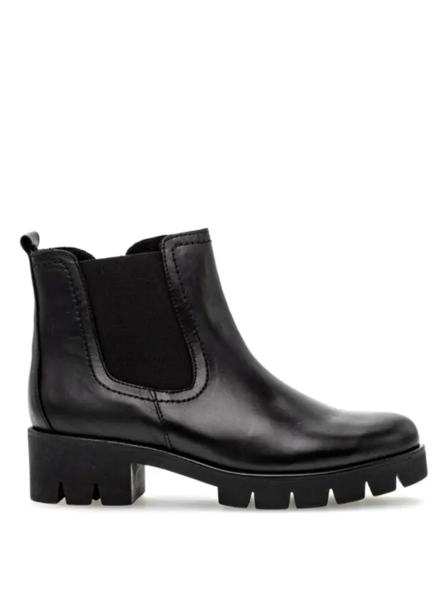 Gabor Μποτάκια Γυναικείο δέρμα Μαύρο GAB/31710 27-BLACK 3