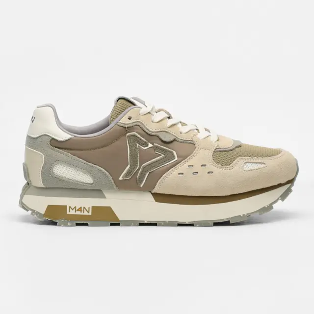 Comart Sneakers Ανδρικό ύφασμα/δέρμα Μπεζ M4N/916045 OFF WHITE - 43