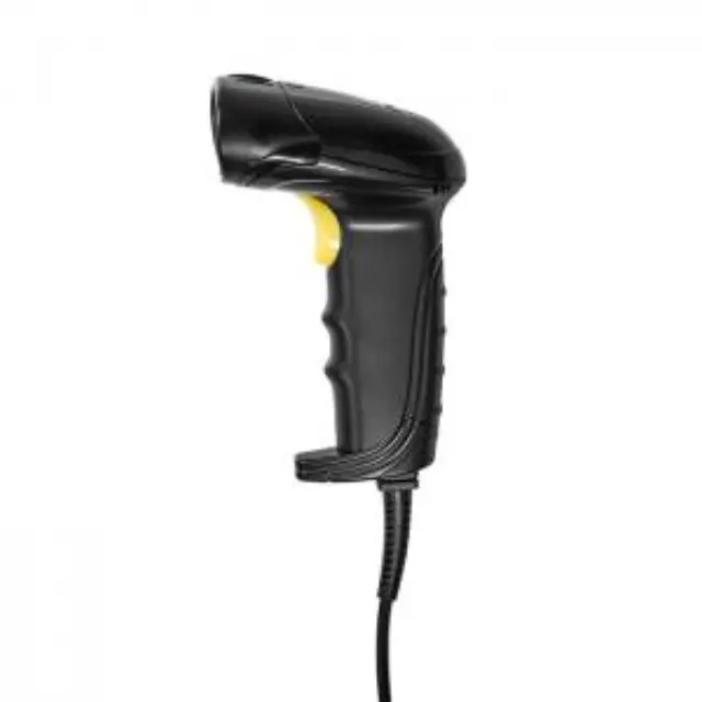 Ενσύρματος σαρωτής barcode CMOS με σύνδεση USB, σε μαύρο χρώμα. 2