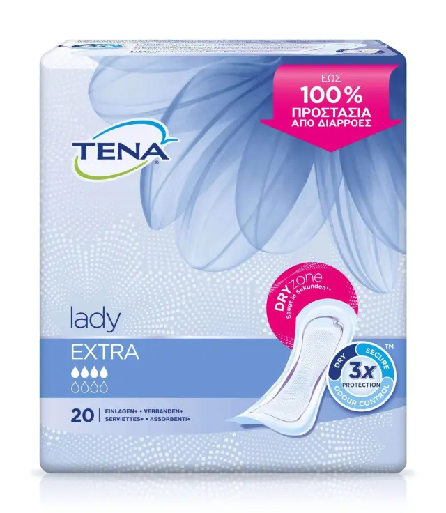 Tena Lady Extra Απορροφητικές Σερβιέτες (20τεμ)