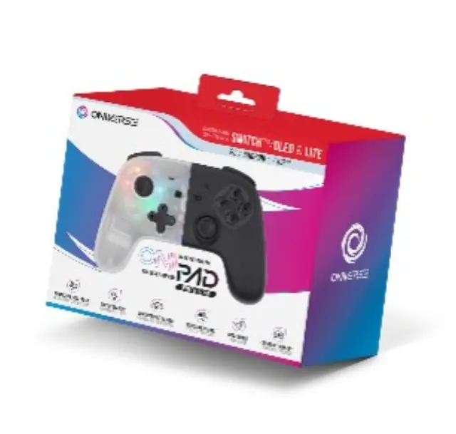 ONIVERSE - Bluetooth Controller for Nintendo Switch - PC - IOS - Android - White Star - Nintendo Switch