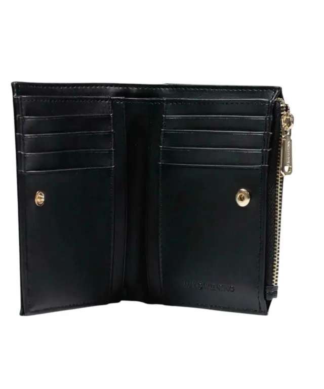 Valentino Bags - Γυναικείο Μεσαίο Πορτοφόλι Doris Re VPS9ON255-001 Μαύρο 2