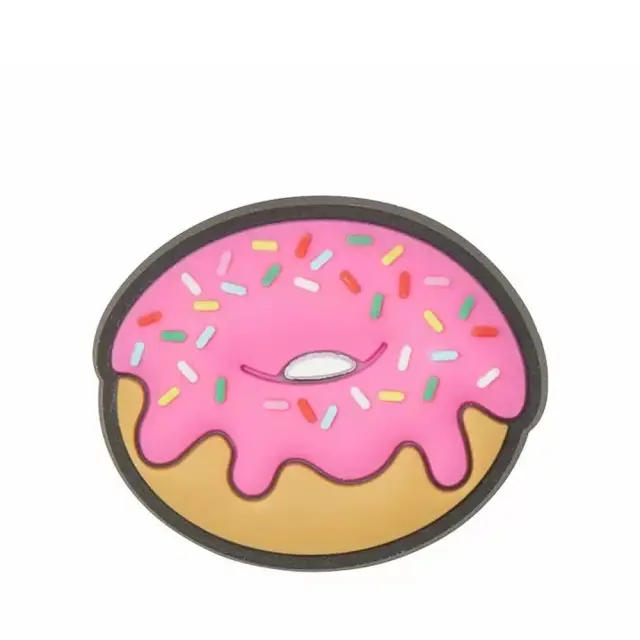 Crocs Jibbitz Pink Donut 10007334 - One Size