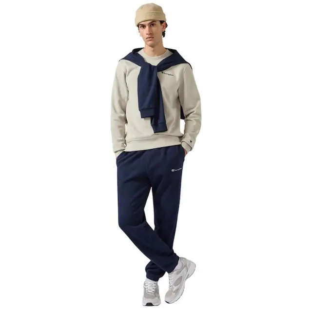 Champion Men's Standard Fit Straight Hem Pants Μπλε Σκούρο 221805-BS501 (Champion) 3