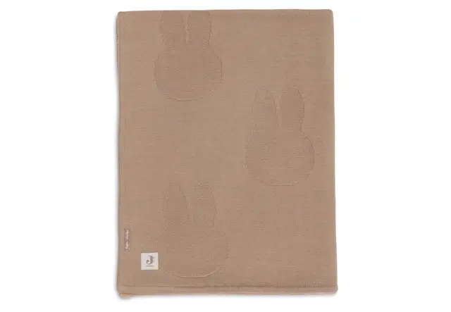 Κουβέρτα Πλεκτή/Velvet Miffy Biscuit (75x100 εκ.) – Jollein 2