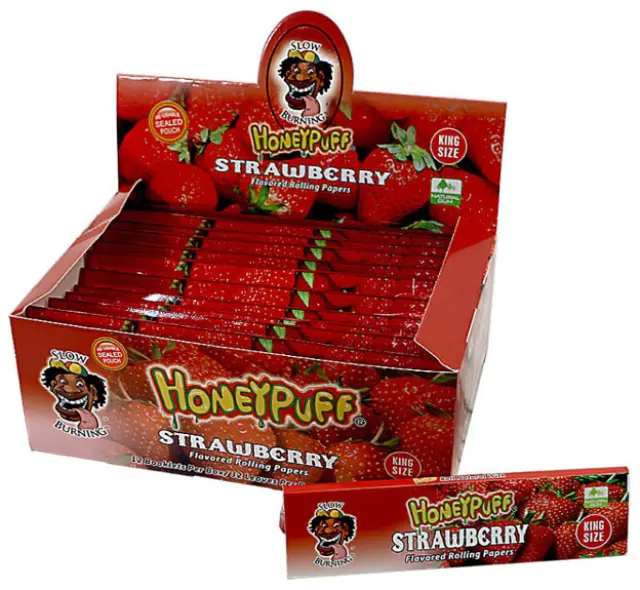 Honey Puff Χαρτάκια King Size Slim 32φ - Watermelon 3