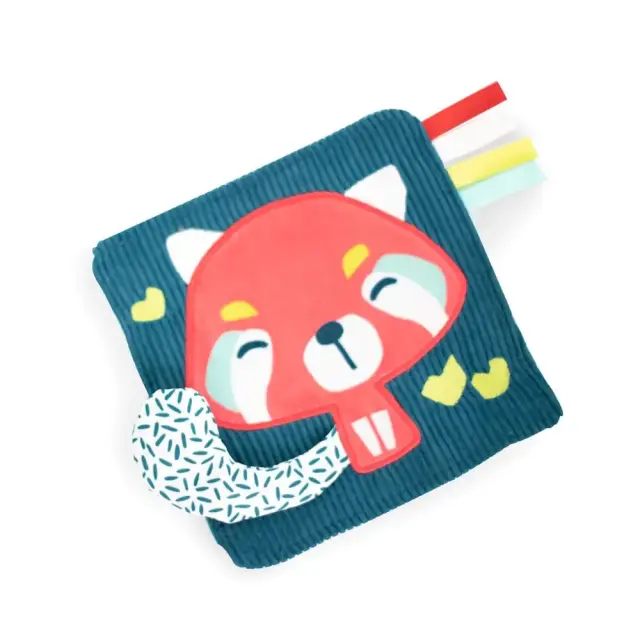 MINILAND ΒΡΕΦΙΚΟ ΠΑΙΧΝΙΔΙ CRINKLY SENSORY PAPER RED PANDA