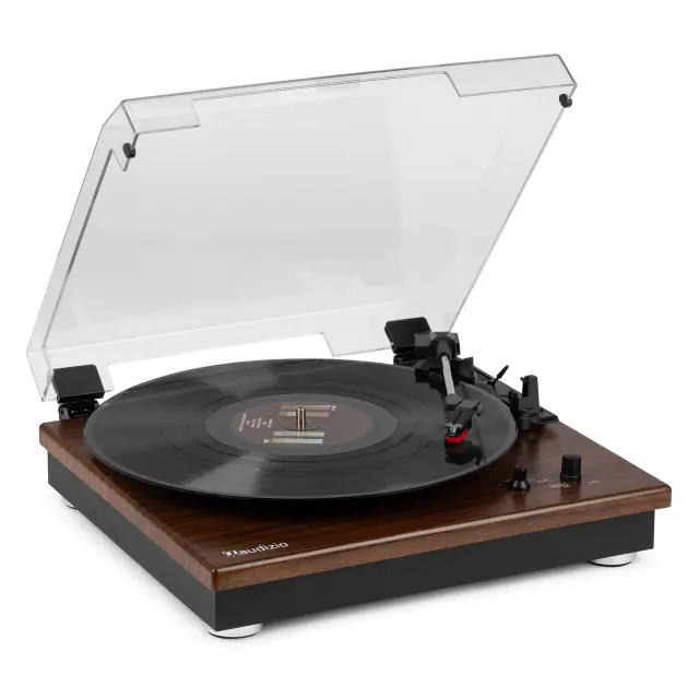 AUDIZIO RP112D ΠΙΚΑΠ ΜΕ ΠΟΜΠΟΔΕΚΤΗ BT DARK WOOD