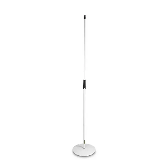 Gravity MS 23 W Βάση Μικροφώνου με Στρογγυλή Βάση Λευκή