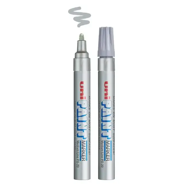 Uni Paint PX-20 Marker Chrome Shiny Bronze (PX20SB) 2