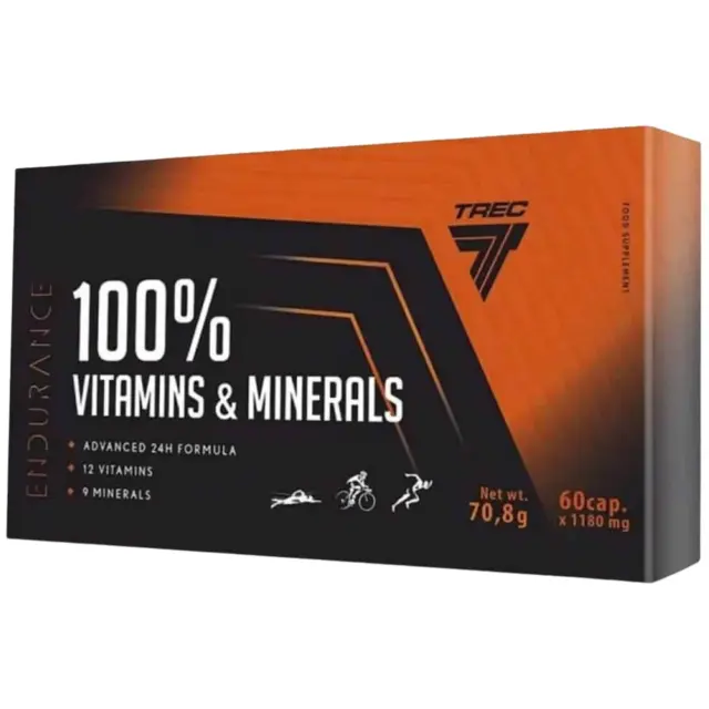 Trec Nutrition 100% Vitamins + Minerals (60 caps)