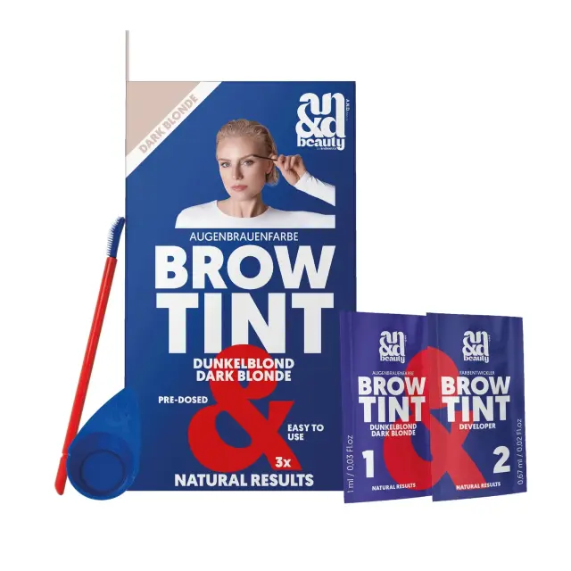 A.N.D. Beauty Brow Tint Dark Blonde Μακιγιάζ για φρύδια Brow Tint Ξανθό σκούρο 04