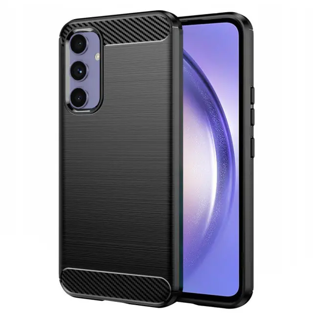 Silicone Carbon Case Back Cover Σιλικόνης Για Samsung Galaxy A53 5G - Μαύρο OEM