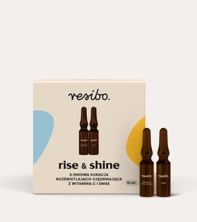 Resibo Rise + Shine 5ήμερη θεραπεία λάμψης και σύσφιξης με βιταμίνη C και DMAE