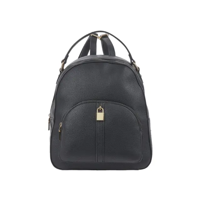 VERDE BACKPACK-ΣΑΚΙΔΙΟ ΠΛΑΤΗΣ 16-0008653 ΜΑΥΡΟ