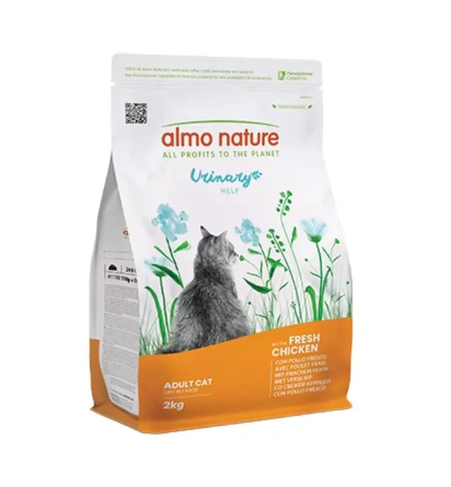 Almo Nature Functional Cat Adult Urinary Κοτόπουλο 2Kg Μονόχρωμο