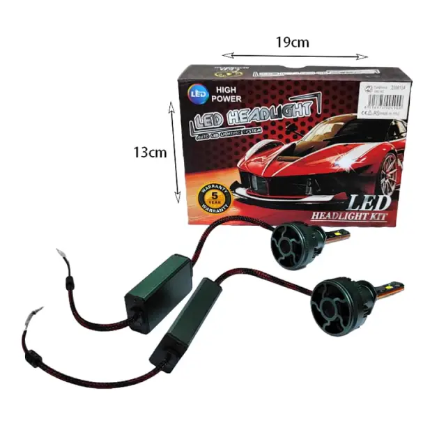 Λάμπα αυτοκινήτου H1 v45 - LED Headlight Kit z696154 3