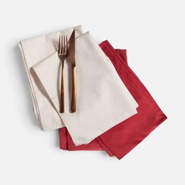 Nef-Nef Homeware Πετσέτα Φαγητού Blizzard Σετ 2 τεμ. 50x50 Εκρού 2