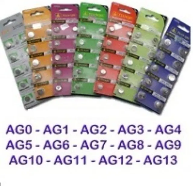 Αλκαλικές μπαταρίες AG (1.55V) - T&E