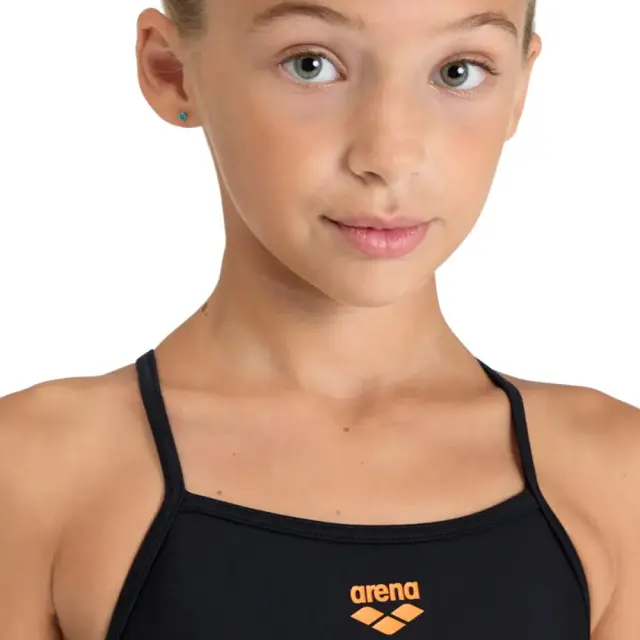 Arena Girl's Light Drop Swimsuit Μαύρο 005919-500 (Arena) - 6 Years 3