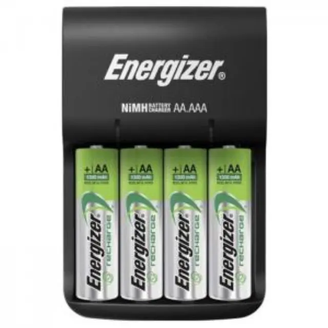 Φορτιστής μπαταριών AA/AAA Energizer Βase με 4 επαναφορτιζόμενες μπαταρίες ΑΑ και τροφοδοσία μέσω USB. 3