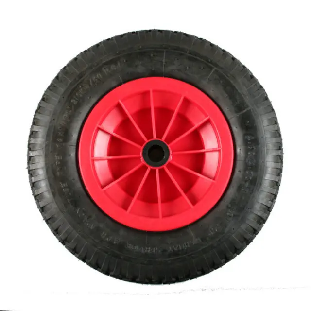 Wheel + tyre large 4.00-8"