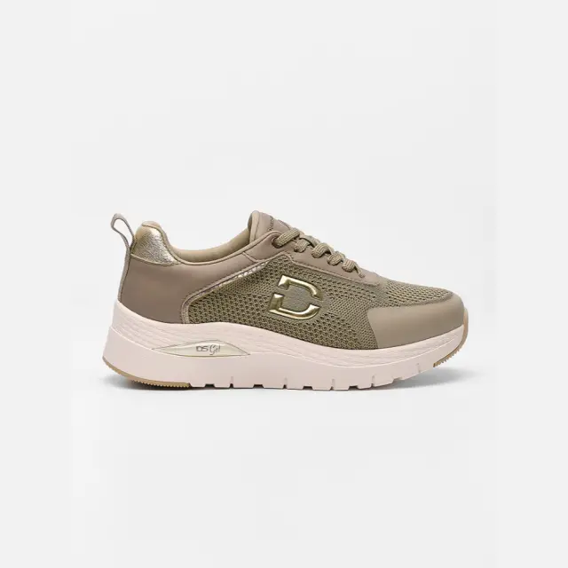 Donna Serena Sneakers Γυναικείο Δέρμα/Άλλα Υλικά Μπεζ DSE/145671 SAND