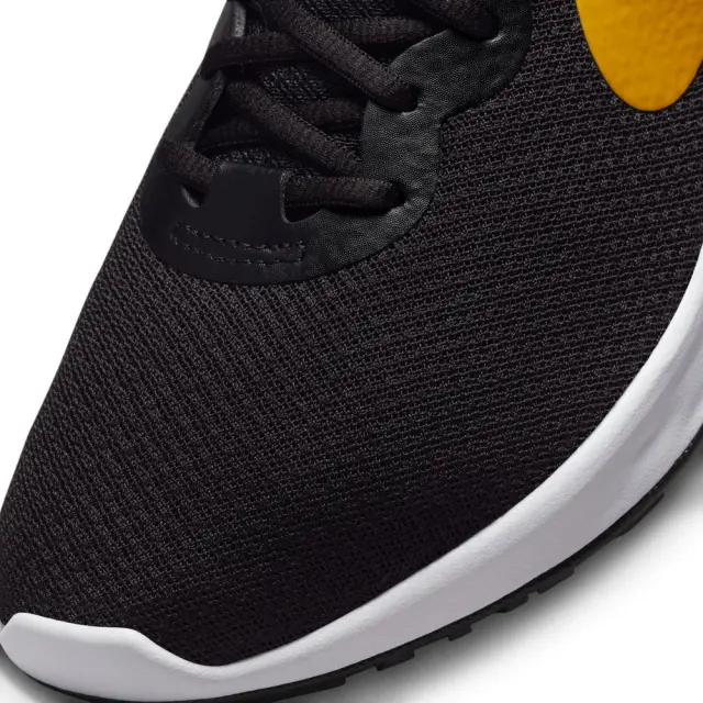 Nike Revolution 6 Next Nature (DC3728-013) - Μαύρο-Κίτρινο 3