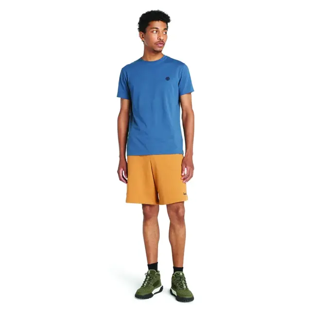 Timberland - Ανδρικό T-shirt με Λογότυπο Oyster River Logo Tee TB0A2BR3-288 Μπλε - S 3