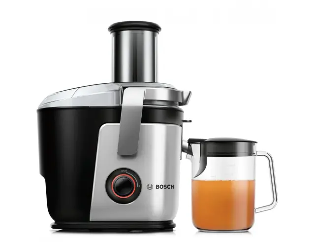 Αποχυμωτής Bosch VitaJuice 4 με ισχύ 1000W, 2 ταχύτητες και χωρητικότητα 1.5L - Silver/Black MES4000 3