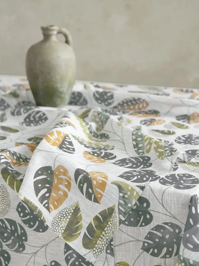 Τραπεζομάντηλο Temple Μπεζ, Πράσινο Τραπεζομάντηλο 150x250 2