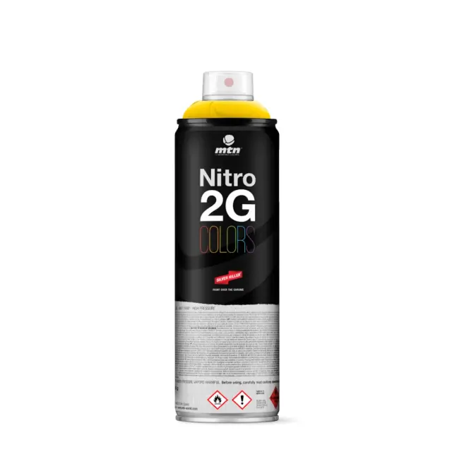 MTN Nitro 2G Colors Spray Paint Silver