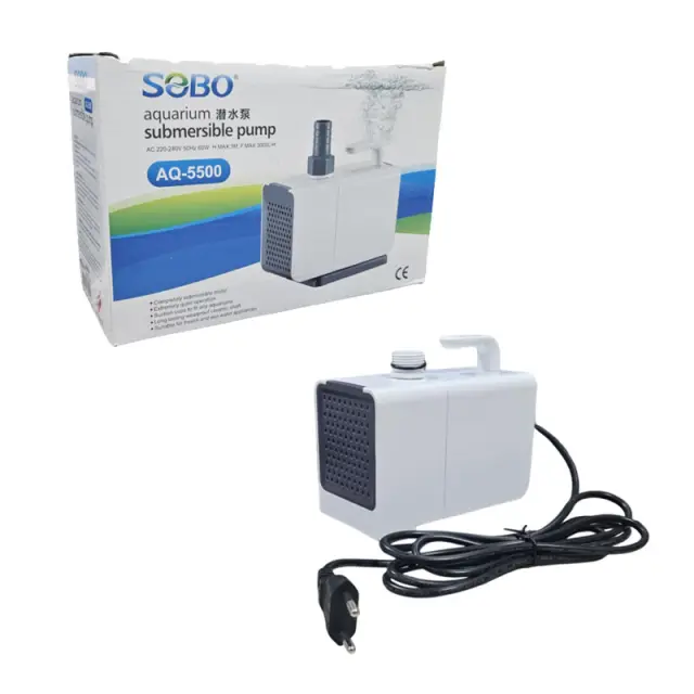 SOBO Αντλία Ενυδρείου Βυθιζόμενη AQ-5500 3000L/H - Submersible Aquarium Pump 088057